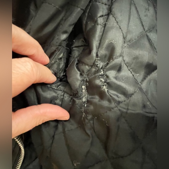 Michael Kors Moto Lambs Leather Jacket XS - Picture 7 of 16